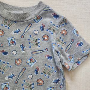 Vintage Baseball Equipment Tee 12-18 months